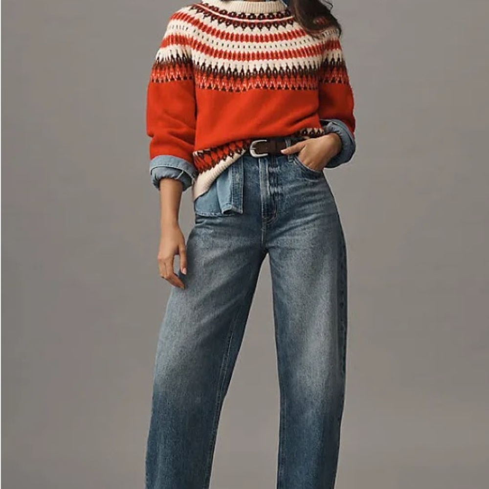 Pistola Wes High-Rise Barrel Leg Jeans